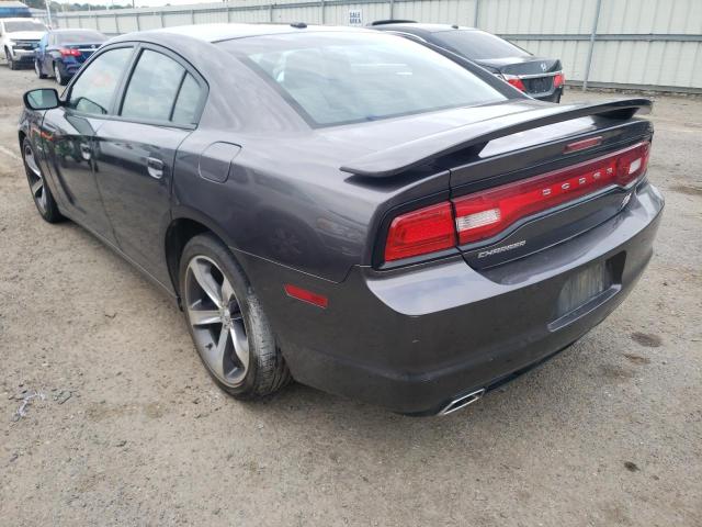 2C3CDXCT9EH331263 - 2014 DODGE CHARGER R/ CHARCOAL photo 3