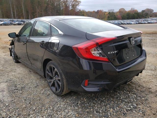 2HGFC2F84MH540707 - 2021 HONDA CIVIC SPOR BLACK photo 3