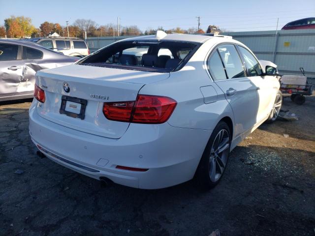 WBA3B9G58FNR94886 - 2015 BMW 335 XI WHITE photo 4