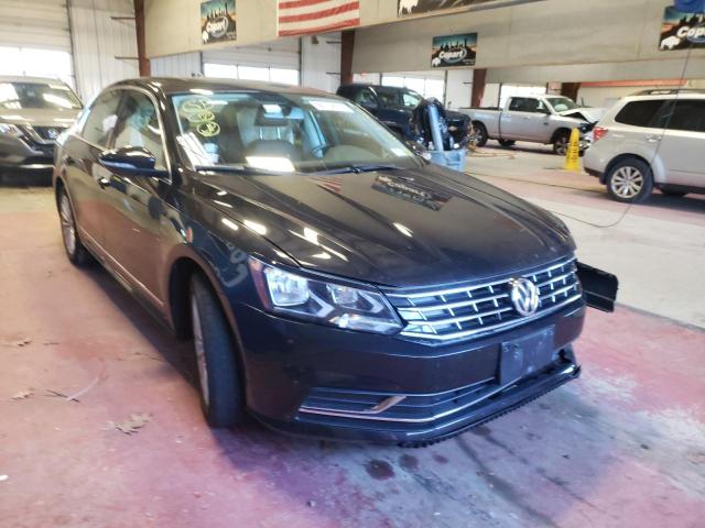 1VWBT7A34HC030322 - 2017 VOLKSWAGEN PASSAT SE BLACK photo 1