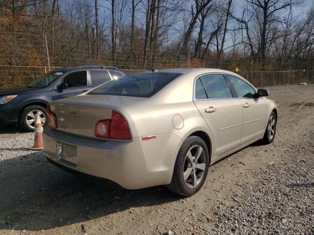1G1ZC5E15BF187337 - 2011 CHEVROLET MALIBU 1LT თაფლისფერი ფოტო 4