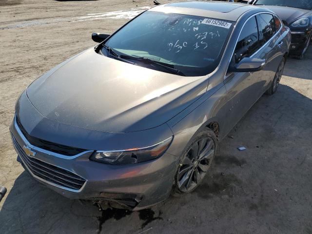 1G1ZE5SX5JF133781 - 2018 CHEVROLET MALIBU PRE GOLD photo 2
