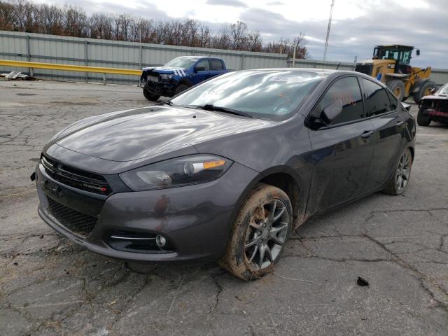 1C3CDFBB4FD174436 - 2015 DODGE DART SILVER photo 2