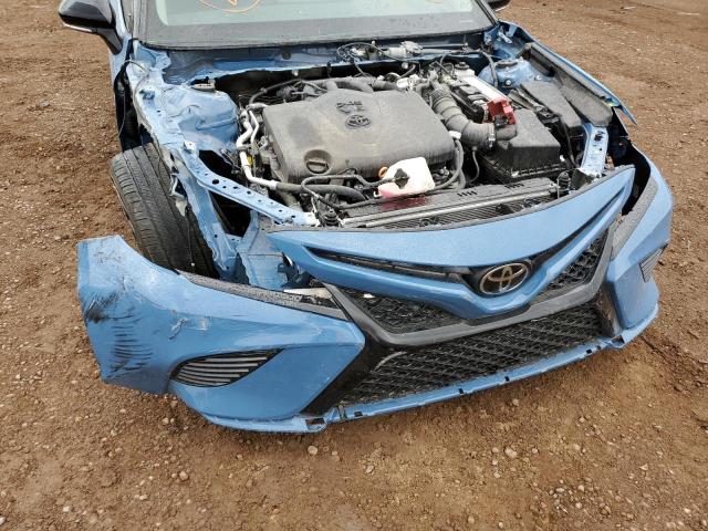 4T1KZ1AK3NU061021 - 2022 TOYOTA CAMRY TRD BLUE photo 9