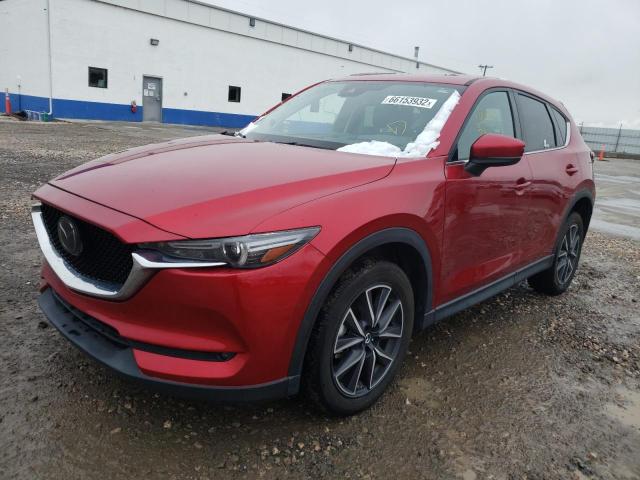 JM3KFBDM7J0381502 - 2018 MAZDA CX-5 GRAND RED photo 2