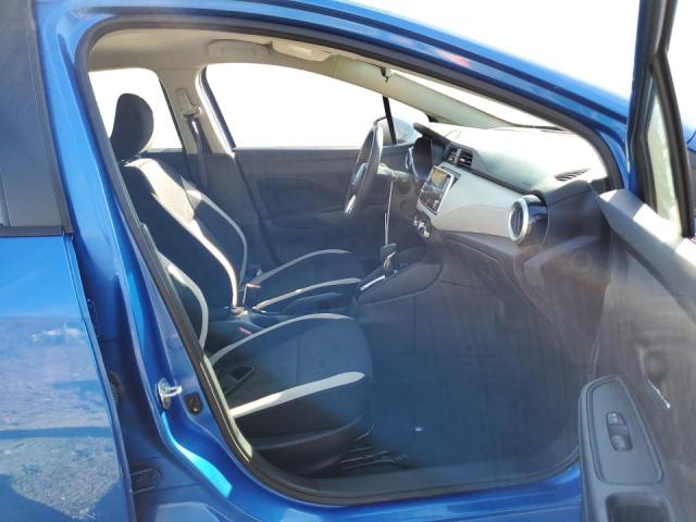 3N1CN8EV3ML837855 - 2021 NISSAN VERSA SV BLUE photo 5