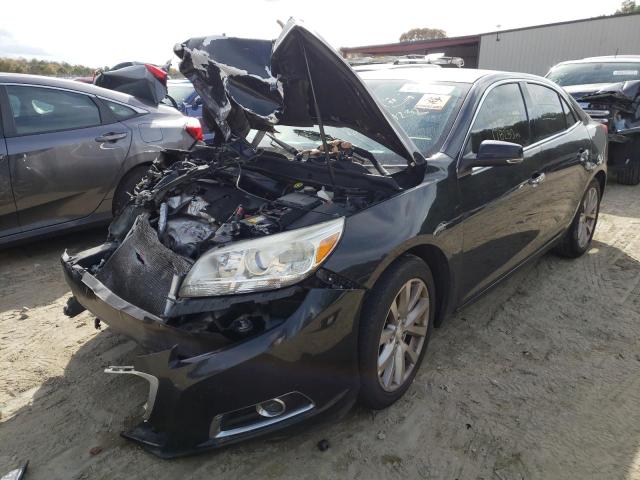 1G11H5SL9EF251551 - 2014 CHEVROLET MALIBU LTZ შავი ფოტო 2