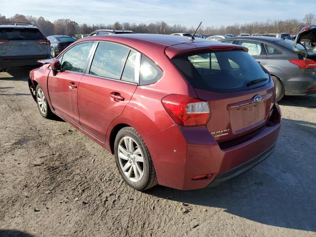 JF1GPAC60F8307023 - 2015 SUBARU IMPREZA PR RED photo 3