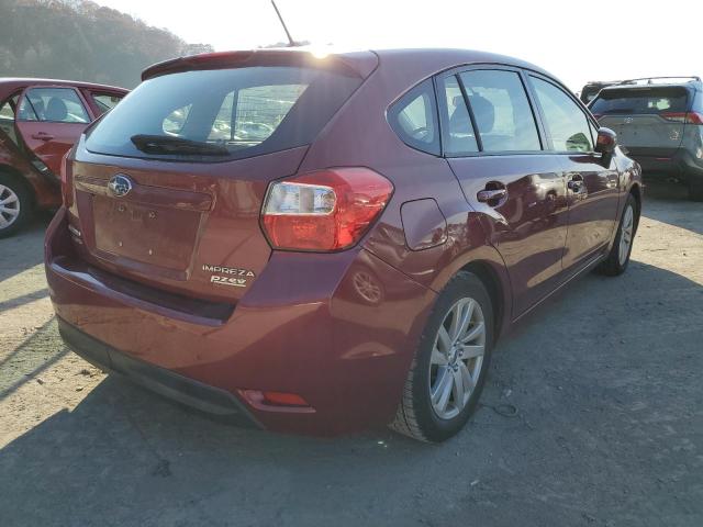 JF1GPAC60F8307023 - 2015 SUBARU IMPREZA PR RED photo 4