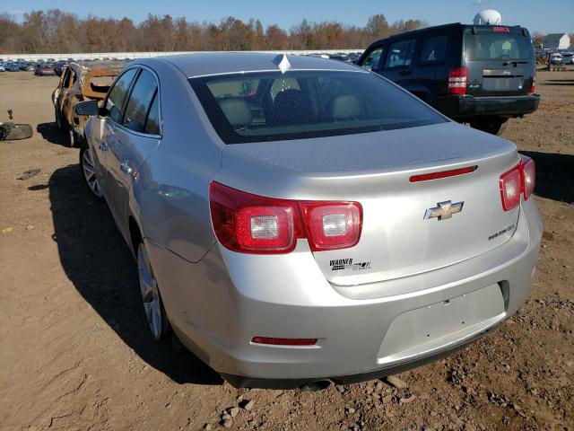 1G11H5SA5DF249616 - 2013 CHEVROLET MALIBU LTZ ვერცხლისფერი ფოტო 3
