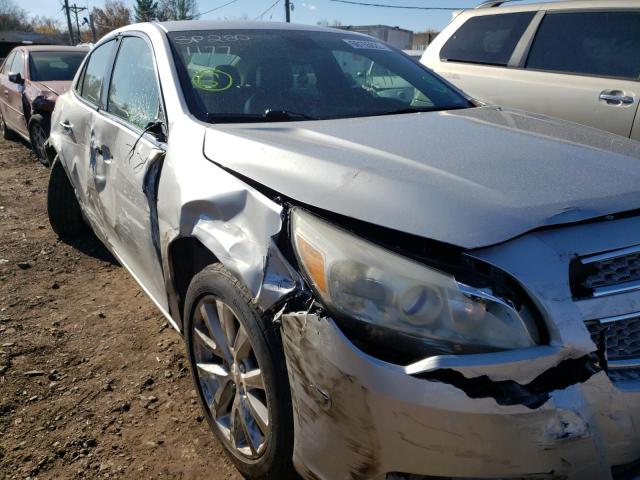 1G11H5SA5DF249616 - 2013 CHEVROLET MALIBU LTZ ვერცხლისფერი ფოტო 9