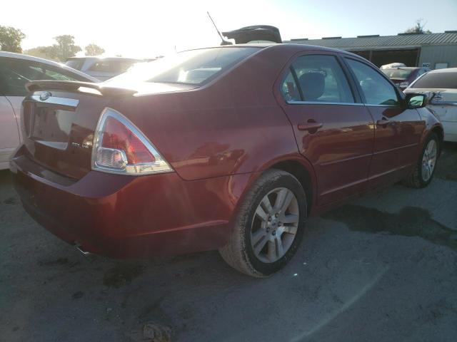 3FAHP08109R174522 - 2009 FORD FUSION SEL RED photo 4