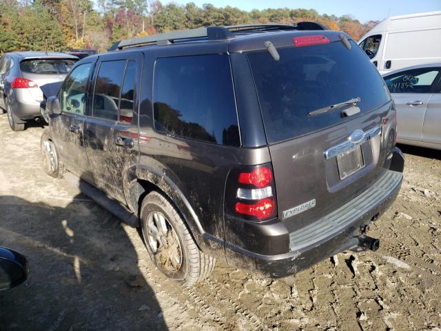 1FMEU73E67UA90182 - 2007 FORD EXPLORER X GRAY photo 3