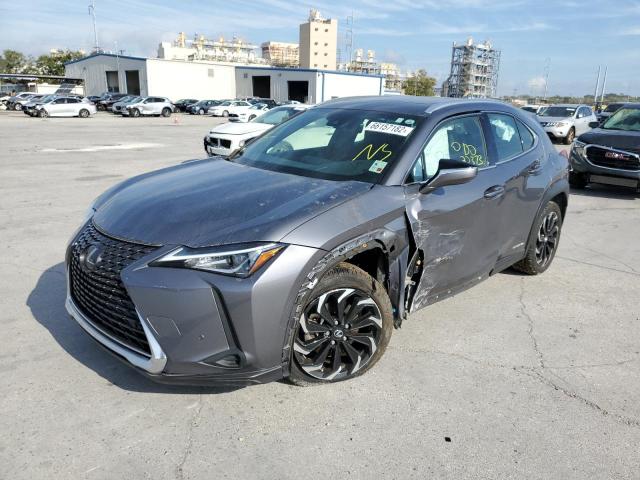 JTHP9JBH0L2033715 - 2020 LEXUS UX 250H GRAY photo 2