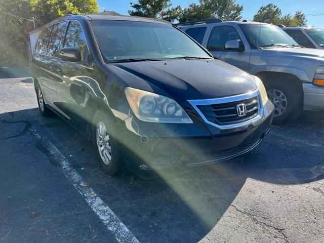 5FNRL386X8B054847 - 2008 HONDA ODYSSEY EX BLACK photo 1