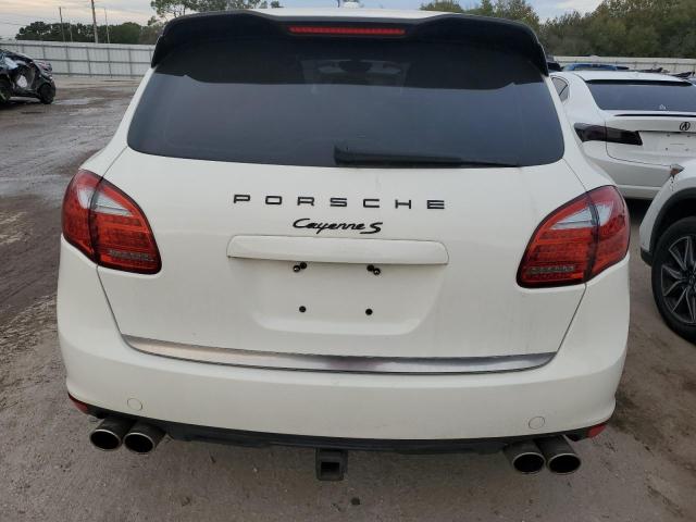 WP1AB2A29BLA42869 - 2011 PORSCHE CAYENNE S WHITE photo 6