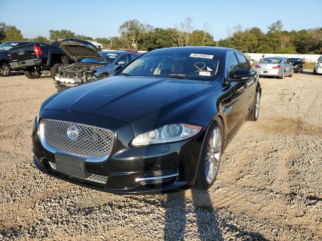 SAJWA2GE8BMV16799 - 2011 JAGUAR XJL SUPERC BLACK photo 2