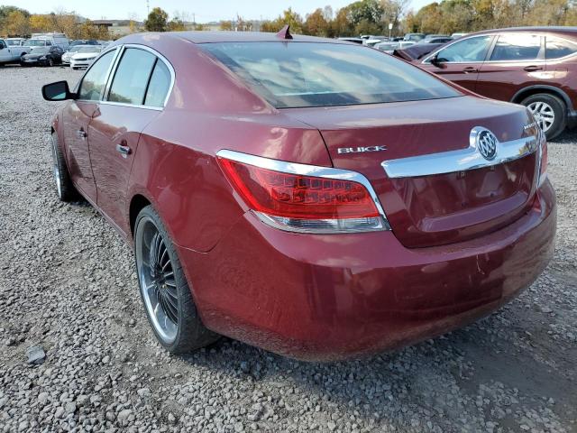 1G4GB5EG1AF138930 - 2010 BUICK LACROSSE C RED photo 3