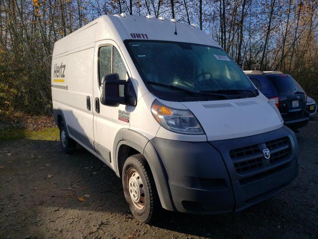 3C6TRVCG5JE146807 - 2018 RAM PROMASTER WHITE photo 1