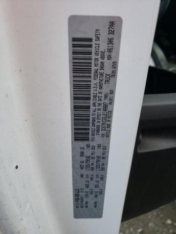 3C6TRVCG5JE146807 - 2018 RAM PROMASTER WHITE photo 10