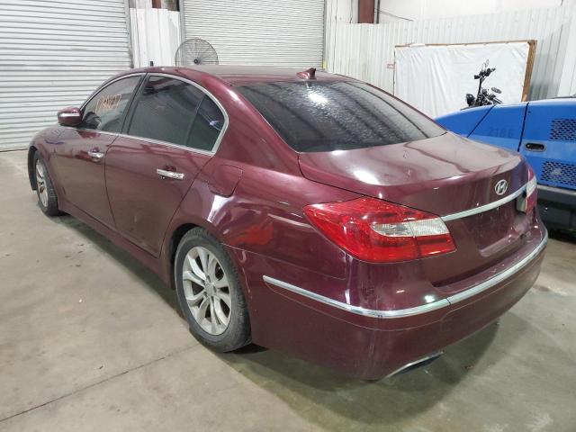 KMHGC4DD1CU175537 - 2012 HYUNDAI GENESIS 3. MAROON photo 3