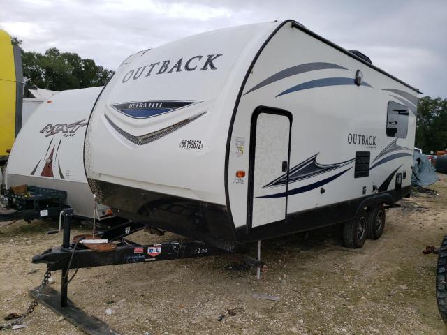 4YDT21020JB451947 - 2018 KEYSTONE OUTBACK WHITE photo 2