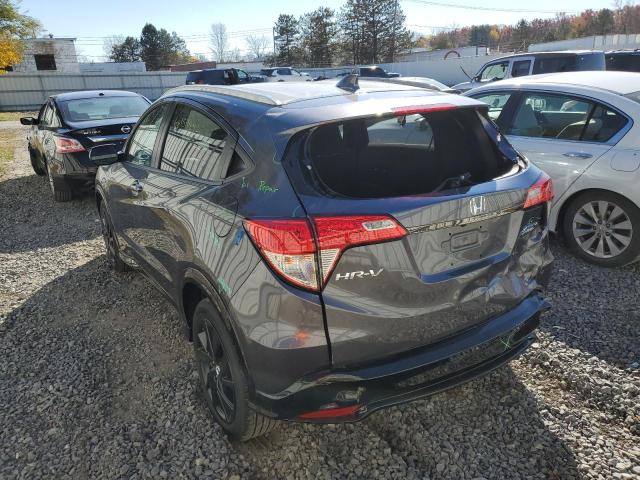 3CZRU6H17NM748979 - 2022 HONDA HR-V SPORT GRAY photo 3