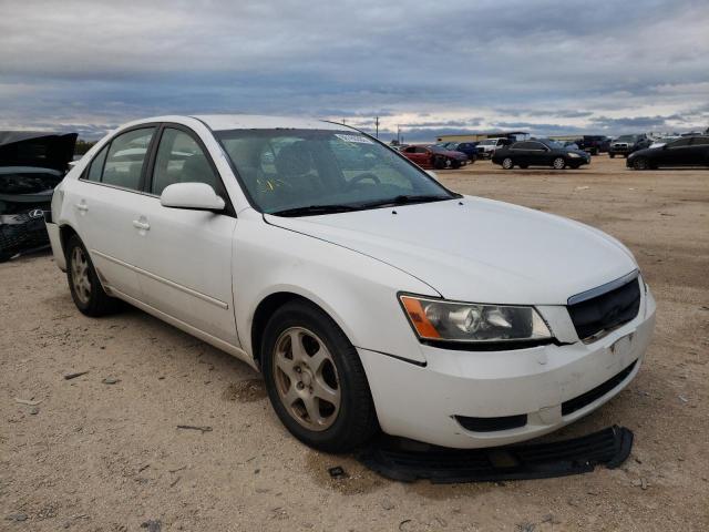 5NPEU46F66H147013 - 2006 HYUNDAI SONATA GL WHITE photo 1