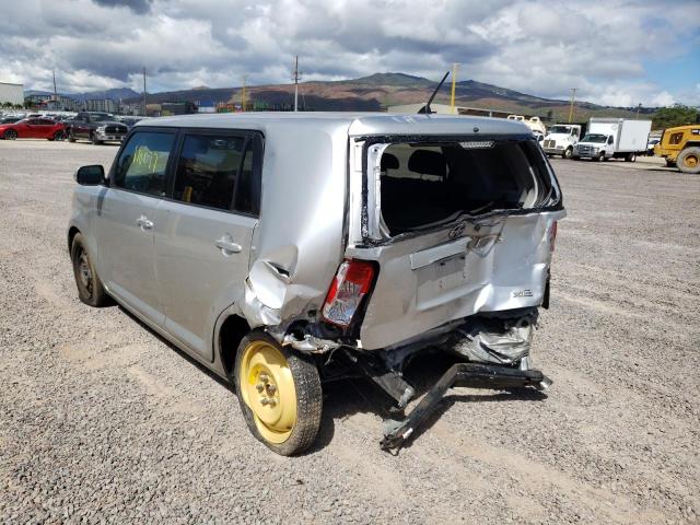 JTLKE50EX81051440 - 2008 TOYOTA SCION XB ვერცხლისფერი ფოტო 3