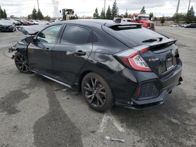 SHHFK7G49HU233442 - 2017 HONDA CIVIC SPOR 黑色 照片 3