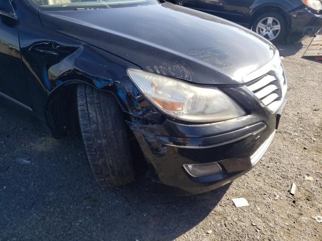 KMHGC46F79U051831 - 2009 HYUNDAI GENESIS 4. BLACK photo 9