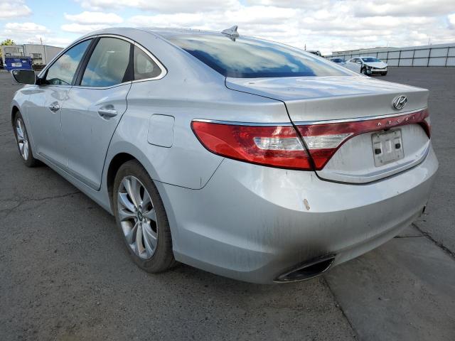 KMHFG4JG6EA386137 - 2014 HYUNDAI AZERA SILVER photo 3