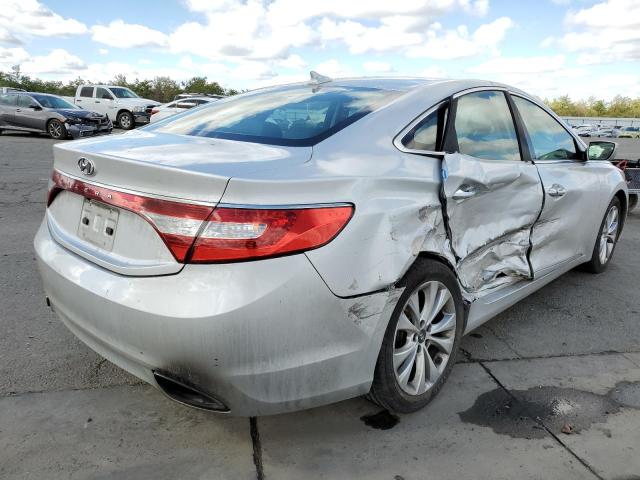 KMHFG4JG6EA386137 - 2014 HYUNDAI AZERA SILVER photo 4