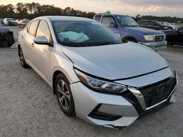 3N1AB8CV9NY285690 - 2022 NISSAN SENTRA SV SILVER photo 1