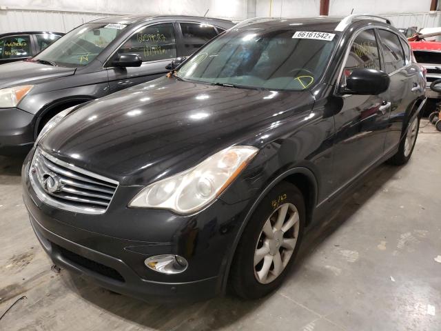 JN1AJ0HR4AM754763 - 2010 INFINITI EX35 BASE Սև լուսանկար 2
