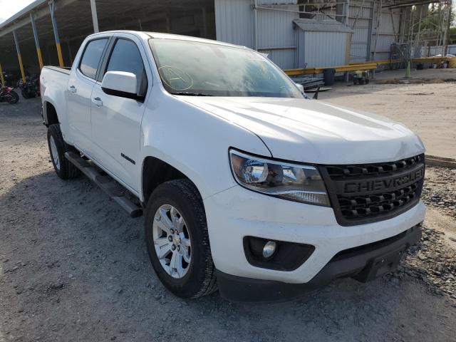 1GCGSCEN0K1338803 - 2019 CHEVROLET COLORADO L WHITE photo 1