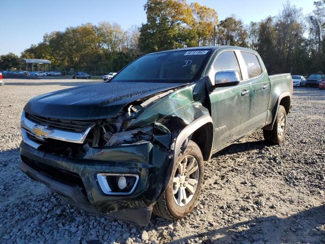 1GCGTBE39F1195376 - 2015 CHEVROLET COLORADO L GREEN photo 2