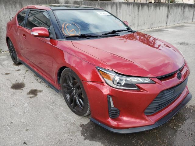 JTKJF5C76GJ026172 - 2016 TOYOTA SCION TC RED photo 1