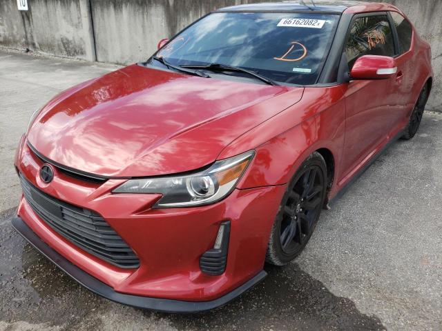 JTKJF5C76GJ026172 - 2016 TOYOTA SCION TC RED photo 2