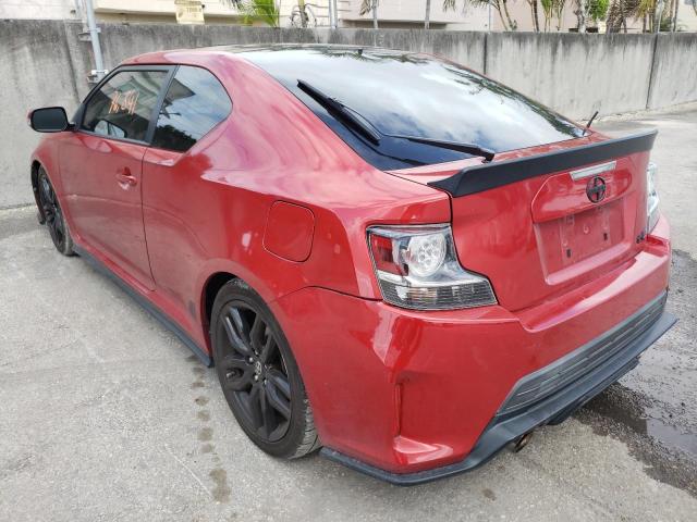 JTKJF5C76GJ026172 - 2016 TOYOTA SCION TC RED photo 3