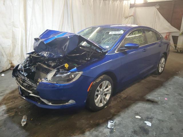 1C3CCCAB0GN190034 - 2016 CHRYSLER 200 LIMITE BLUE photo 2