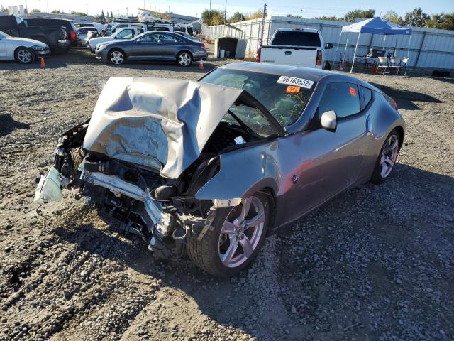 JN1AZ4EH1AM505154 - 2010 NISSAN 370Z SILVER photo 2