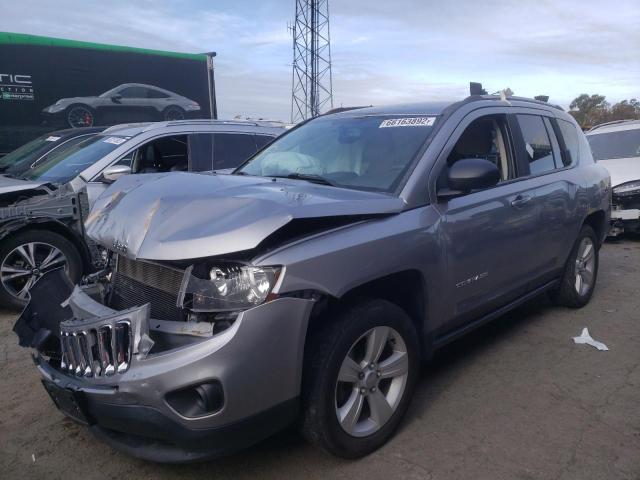 1C4NJCBA4GD546751 - 2016 JEEP COMPASS SP SILVER photo 2