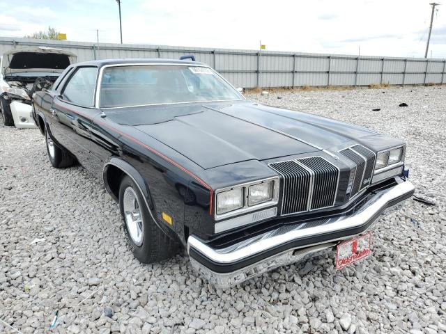 3J57F6M350602 - 1976 OLDSMOBILE CUTLASS BLACK photo 1