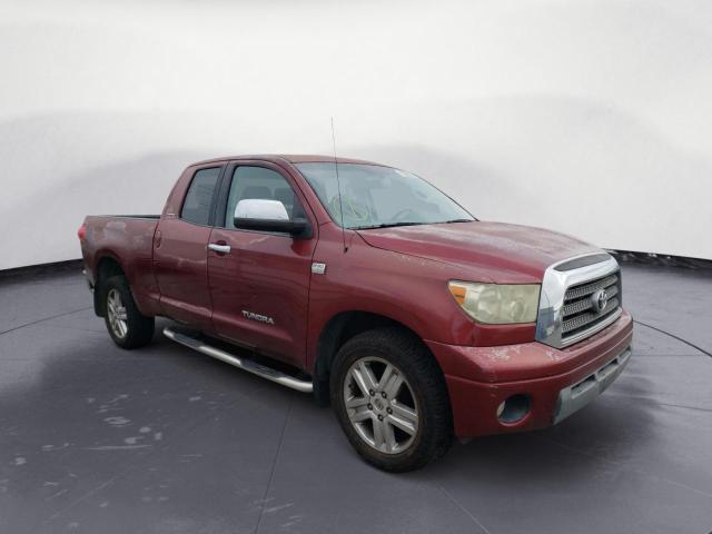 5TBRT58127S451889 - 2007 TOYOTA TUNDRA DOU BURGUNDY photo 4