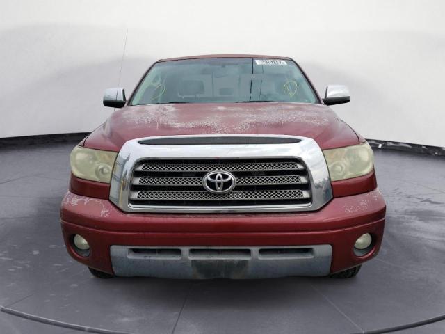 5TBRT58127S451889 - 2007 TOYOTA TUNDRA DOU BURGUNDY photo 5