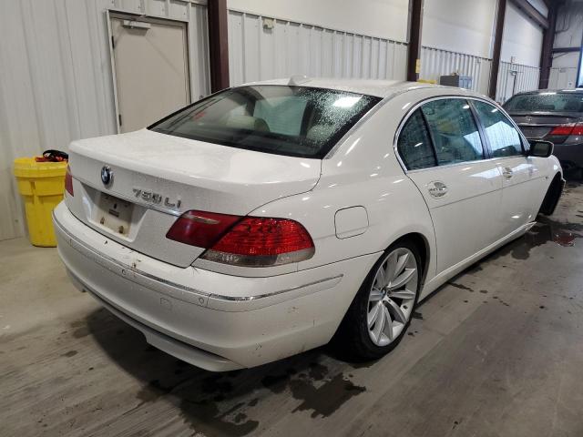 WBAHN83507DT75705 - 2007 BMW 750 WHITE photo 4