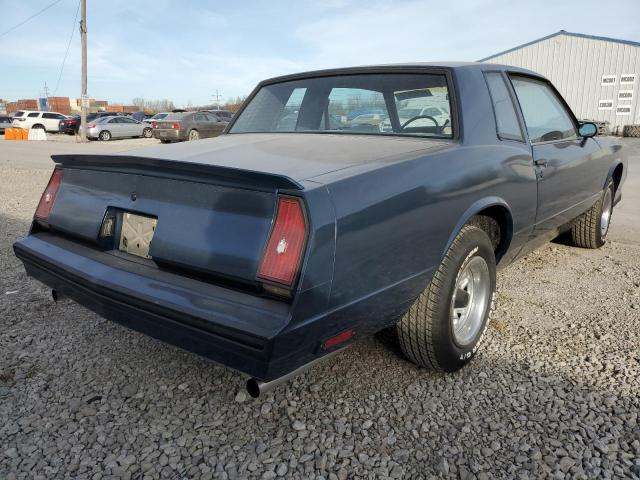 1G1AZ3776DR260928 - 1983 CHEVROLET MONTE CARL BLUE photo 4