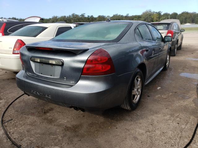 2G2WS522041338366 - 2004 PONTIAC GRAND PRIX ნაცრისფერი ფოტო 4