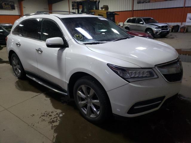 5FRYD4H86EB501281 - 2014 ACURA MDX ADVANC WHITE photo 1